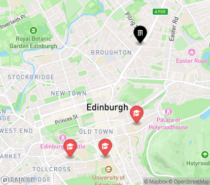 Closest campuses from Shrubhill House