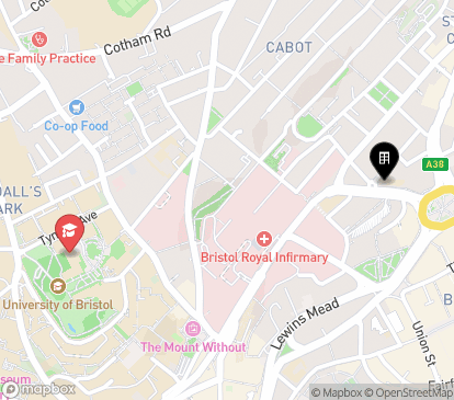 Closest campuses from Study Inn Bristol - Marlborough House