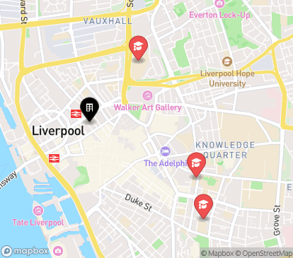 Closest campuses from Stanley Court