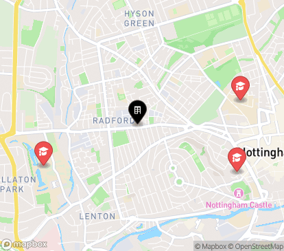 Closest campuses from Radford Mill