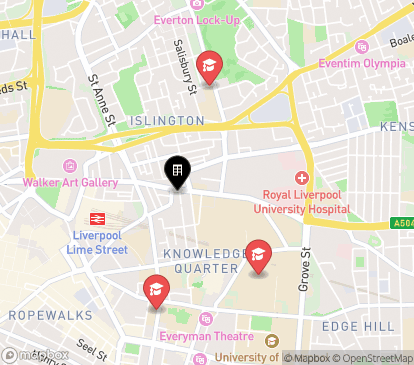 Closest campuses from Pembroke Studios