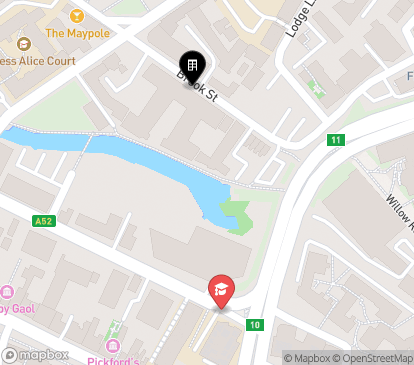 Closest campuses from Darley Bank