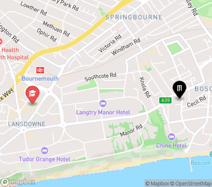 Closest campuses from St John's Road