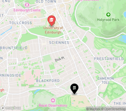 Closest campuses from West Mains Road