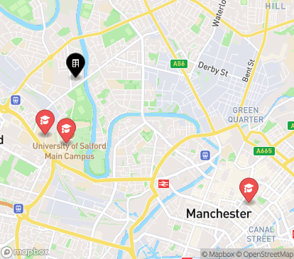 Closest campuses from Waterside Student Village