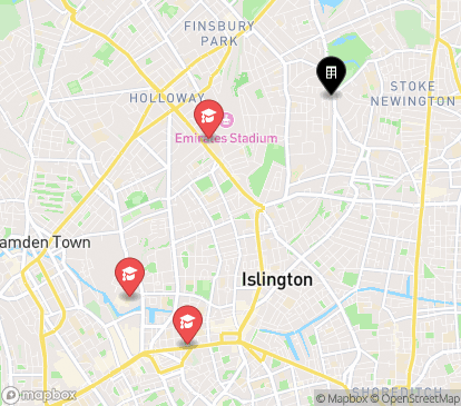 Closest campuses from Newington Court