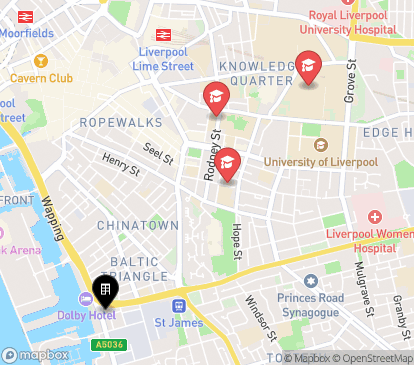 Closest campuses from X1 The Studios