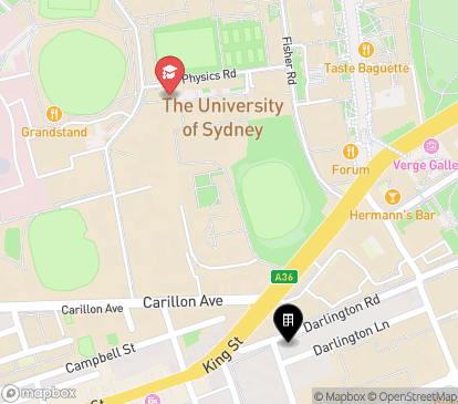 Closest campuses from Darlington House