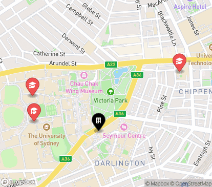 Closest campuses from Scape at University of Sydney