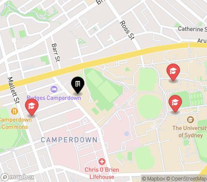 Closest campuses from Heritage House