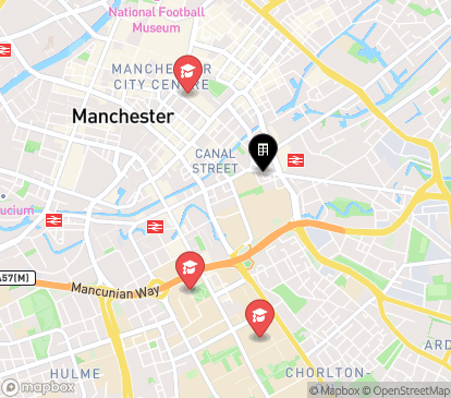 Closest campuses from iQ Fletcher House