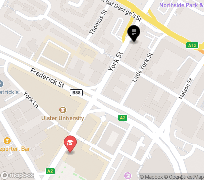 Closest campuses from 123 York Street