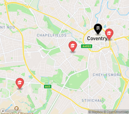 Closest campuses from Burges House