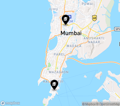 Closest campuses from Mumbai University