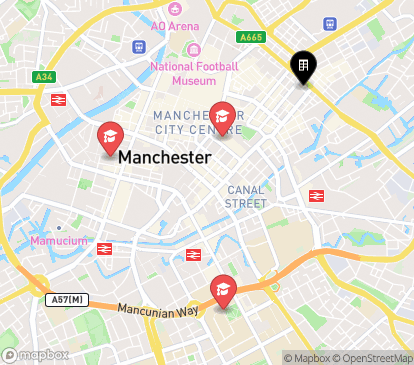 Closest campuses from Little Lever Street