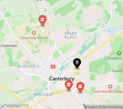 Closest campuses from Alma Court