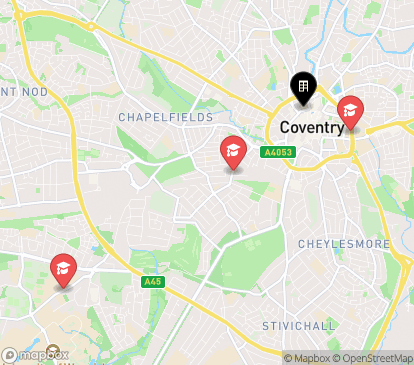 Closest campuses from Corporation Village