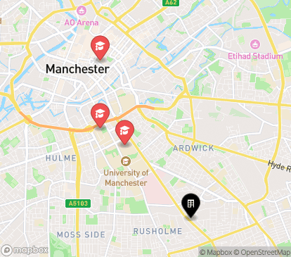 Closest campuses from iQ Manchester Gardens