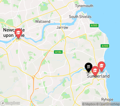 Closest campuses from The Forge