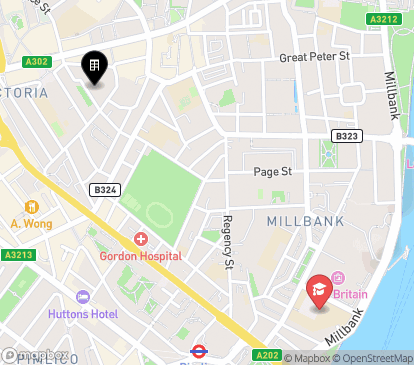 Closest campuses from urbanest Victoria/Wigram House