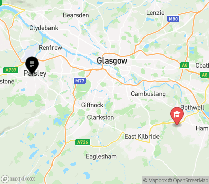 Closest campuses from George Street Residence