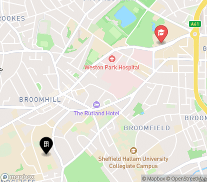 Closest campuses from Bishops House