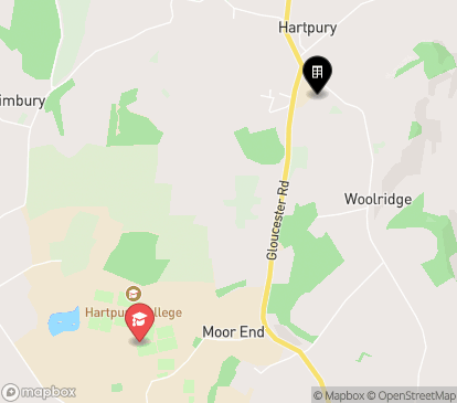 Closest campuses from New Vicarage Hall