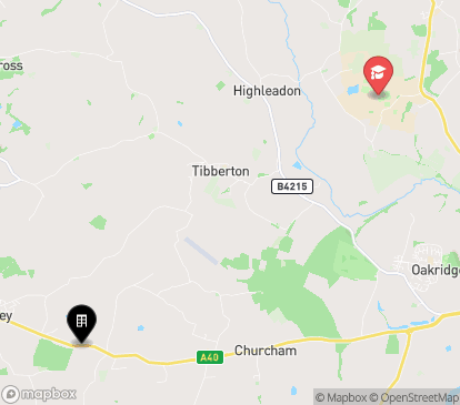 Closest campuses from Hartpury House