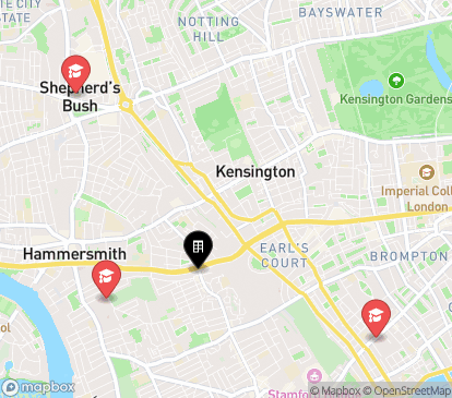 Closest campuses from Anglo West Kensington
