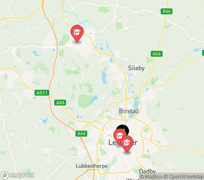 Closest campuses from The Watermills