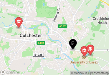 Closest campuses from Elmstead Place