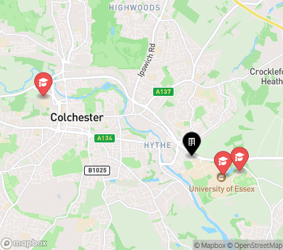 Closest campuses from Elmstead Place