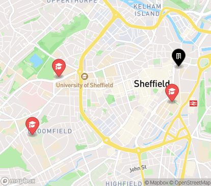 Closest campuses from Sugar Cube