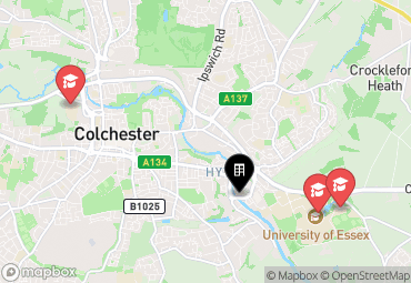 Closest campuses from Hythe Mills