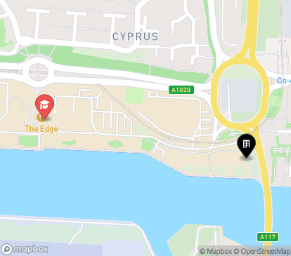 Closest campuses from East Halls - Templars House