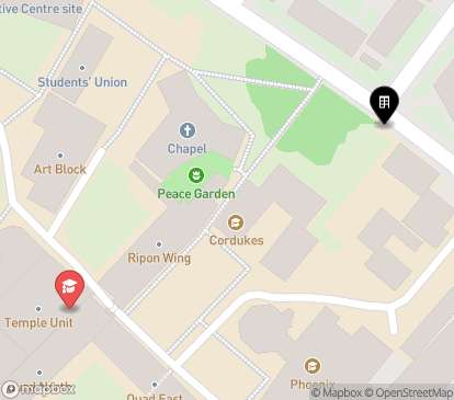 Closest campuses from Garden Street