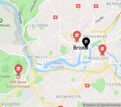Closest campuses from Yelland House