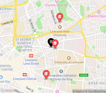 Closest campuses from Monument Buildings