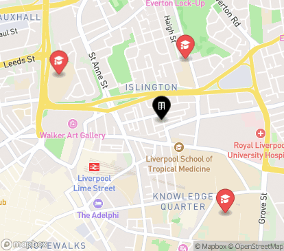 Closest campuses from Kexgill Court