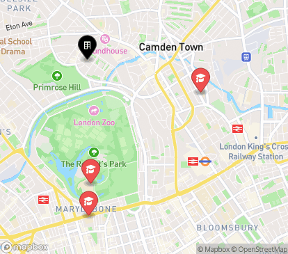 Closest campuses from Impala House