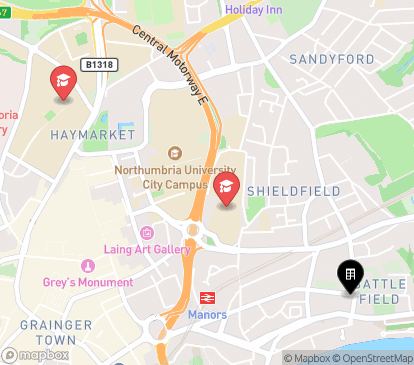 Closest campuses from Quayside Court