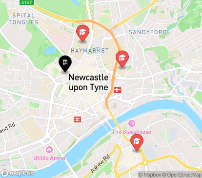 Closest campuses from St James' View