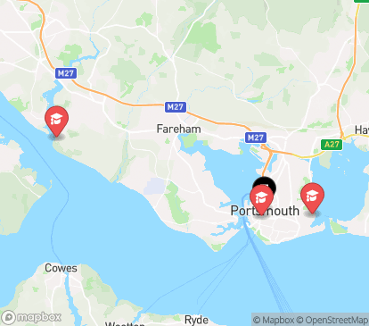 Closest campuses from Fountain Halls
