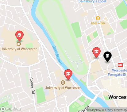 Closest campuses from Farrier House