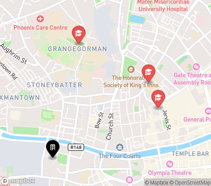 Closest campuses from Binary Hub