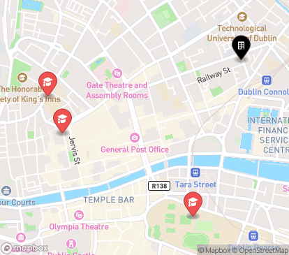 Closest campuses from Buckley Hall