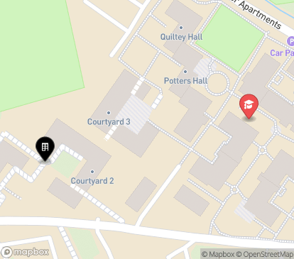 Closest campuses from Courtyard Apartments