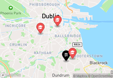 Closest campuses from Glenard University Residence