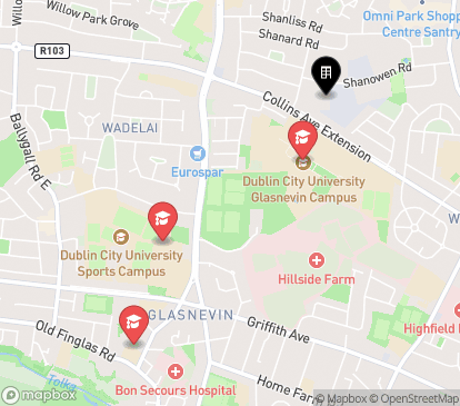 Closest campuses from Shanowen Hall