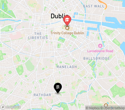 Closest campuses from Trinity Hall